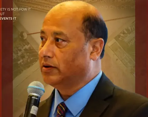 Shri F. G. Kharshiing speaking